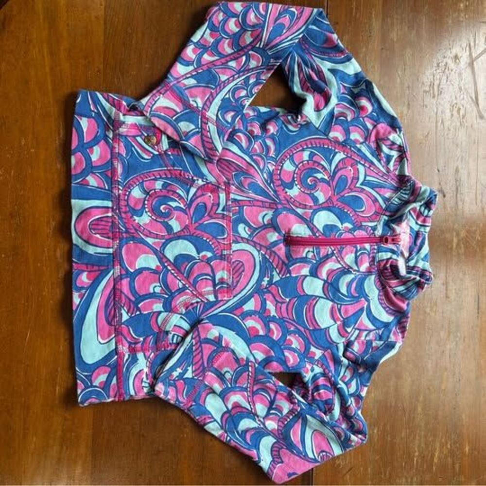 Lilly Pulitzer  Reel Me In MINI SKIPPER POPOVER Pullover